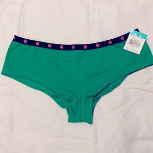 NWT Green Hipster panty Size large St. Eve